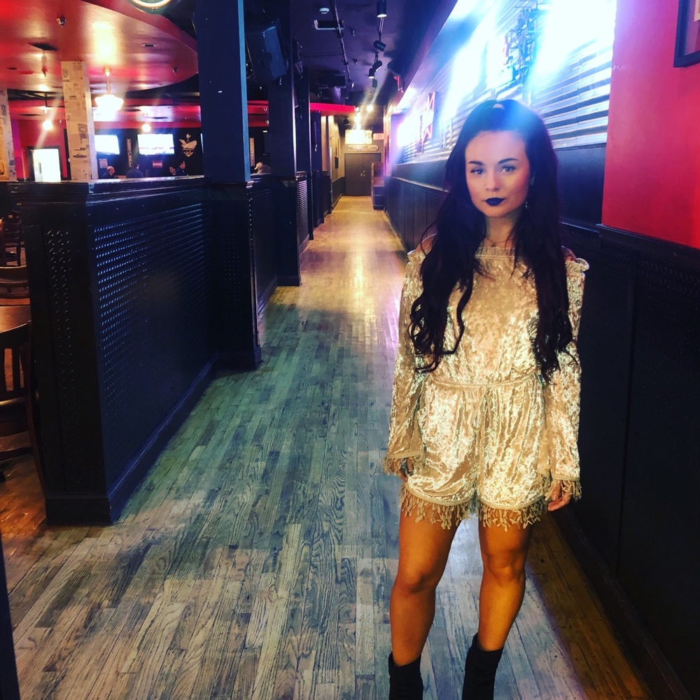 Velour romper!!